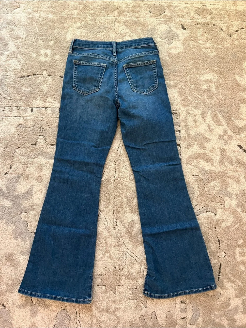 GAP Girls Dark Blue Flare Jeans